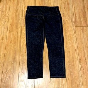 athleta capri black xs womens